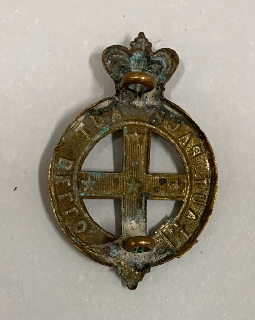 Victorian Volunteer Rifles Collar badge (single) | Fusspots at Inglewood