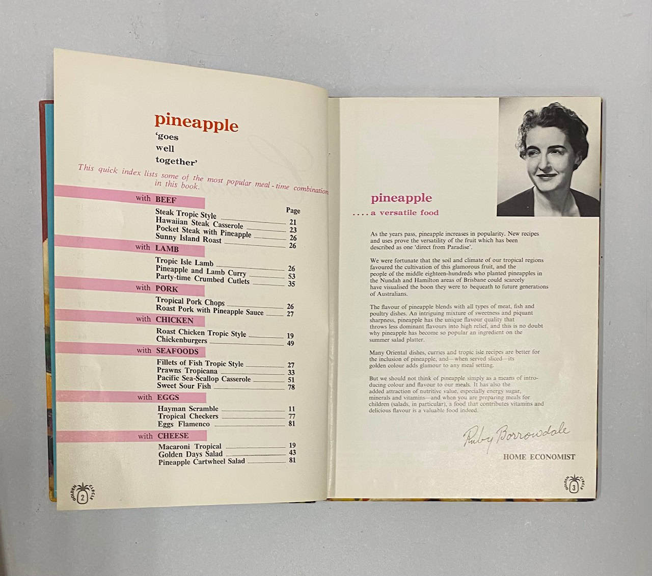 Golden Circle Tropical Cookery Book, HB, 1960s - Image 4