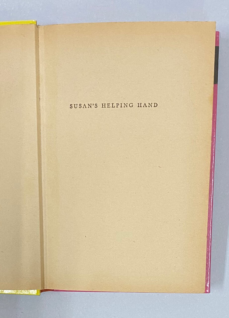 Susan's Helping Hand, Jane Shaw, HB 1968 edition - Image 3
