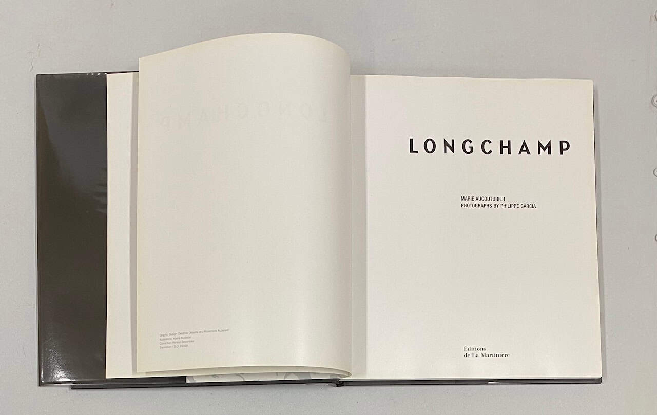 Longchamp, Editions de La Martiniere, Marie Aucouturier 2008 HBDJ - Image 4