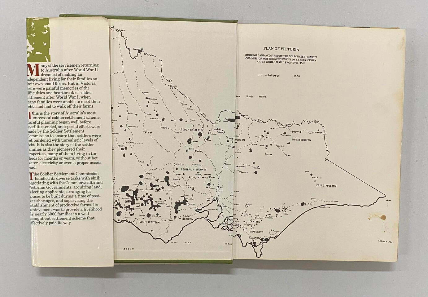 Hard To Go Bung, WW11 Soldier Settlements in Victoria 1945-62 Rosalind Smallwood HBDJ 1992 - Image 2