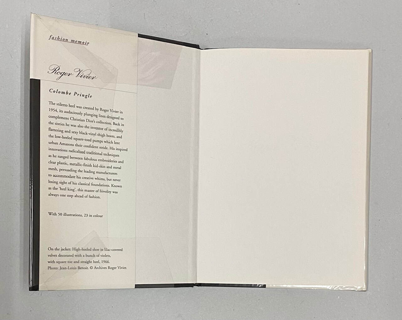 Roger Vivier Fashion Memoir, Colombe Pringle 1999 HBDJ - Image 2