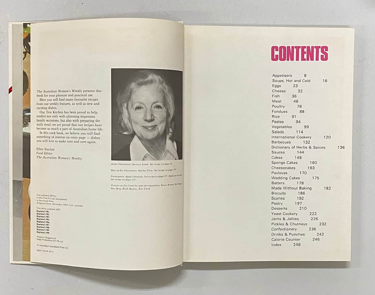 The Australian Women's Weekly Original Cookbook, 1990 reprint, HB - Image 4